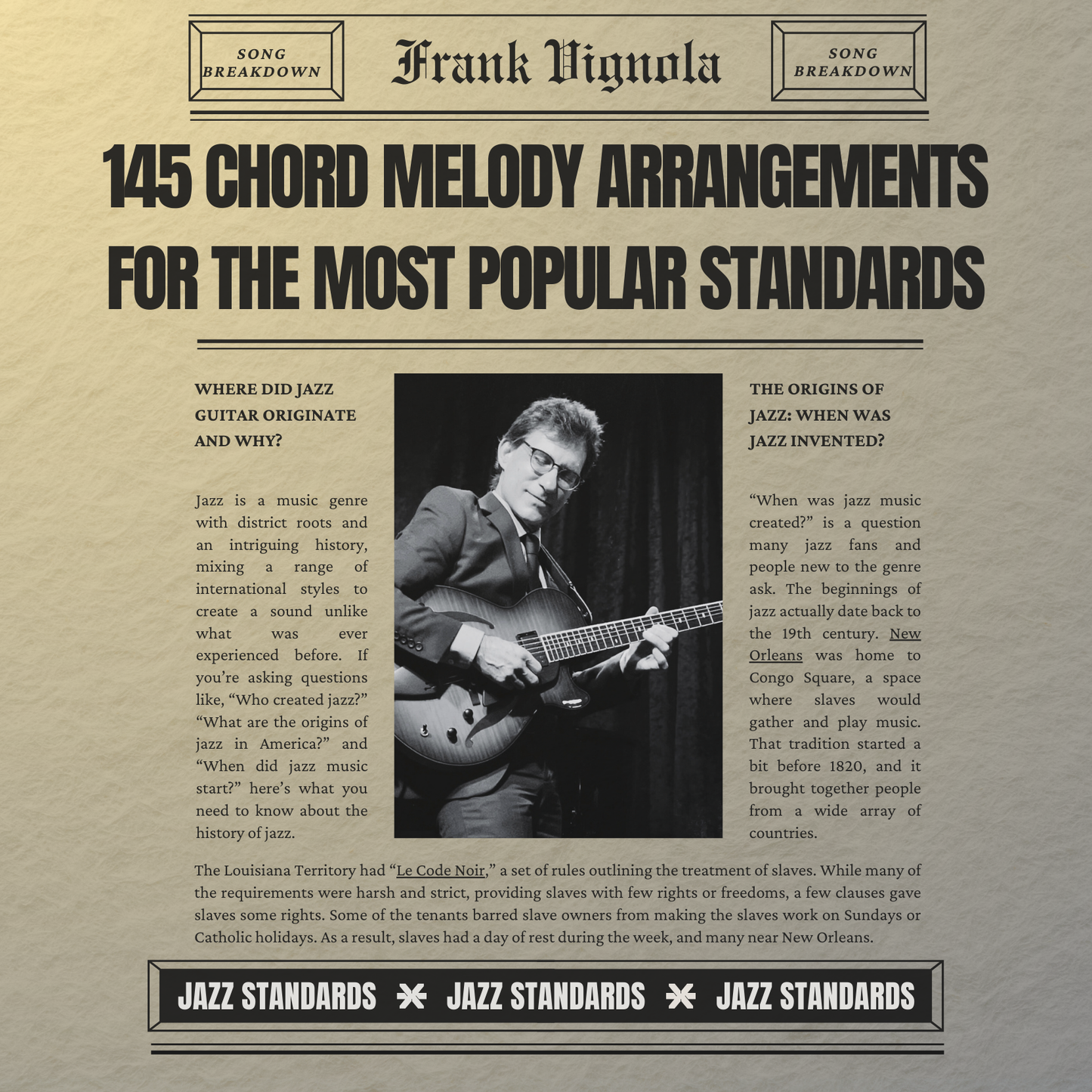 Action eBook - "145 Chord Melody Arrangements for the Most Popular Standards"