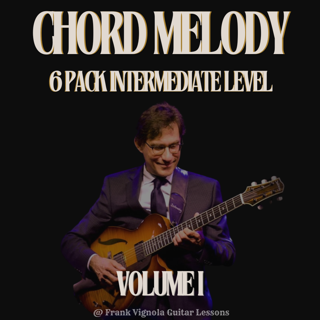 Chord Melody 6 Pack Intermediate Level Volume 1