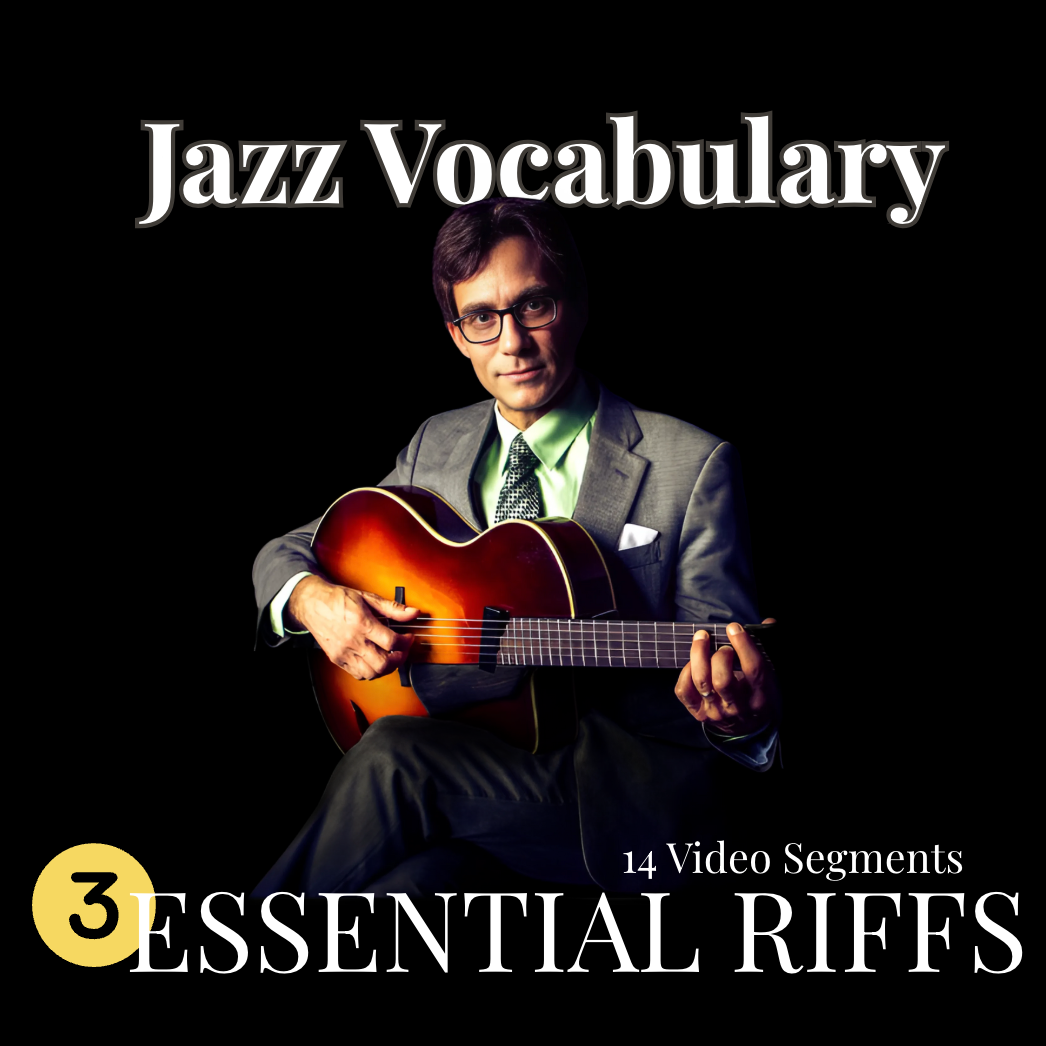 Jazz Vocabulary - "3 Essential Foundation Riffs"